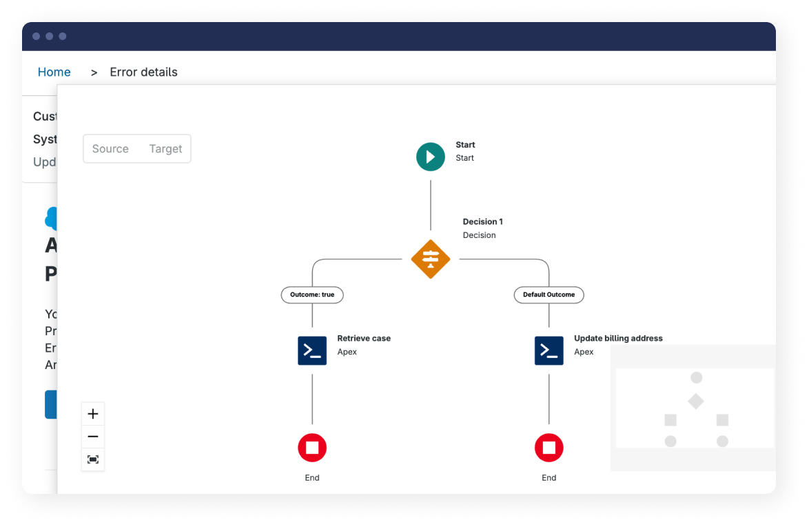 Debug faster with clearer error insights